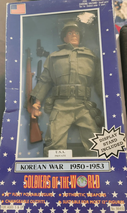 Soldiers Of The World, "US Private", Action Figure, military collectibles Rosa's Aromatherapy