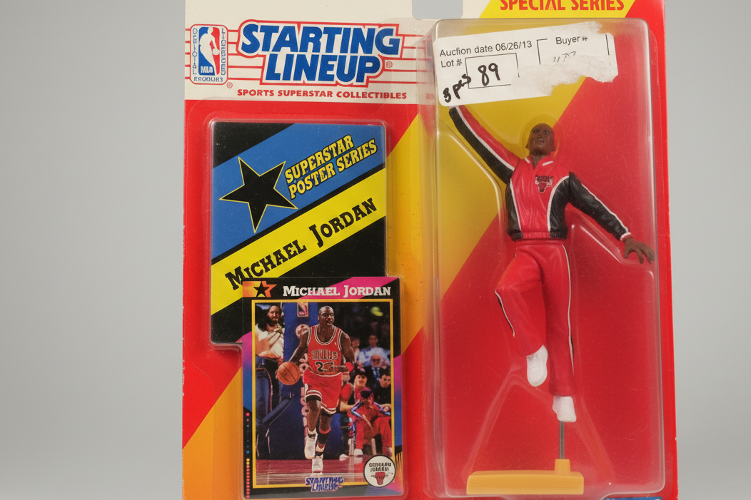 Artículos coleccionables de superestrellas deportivas de Michael Jordan