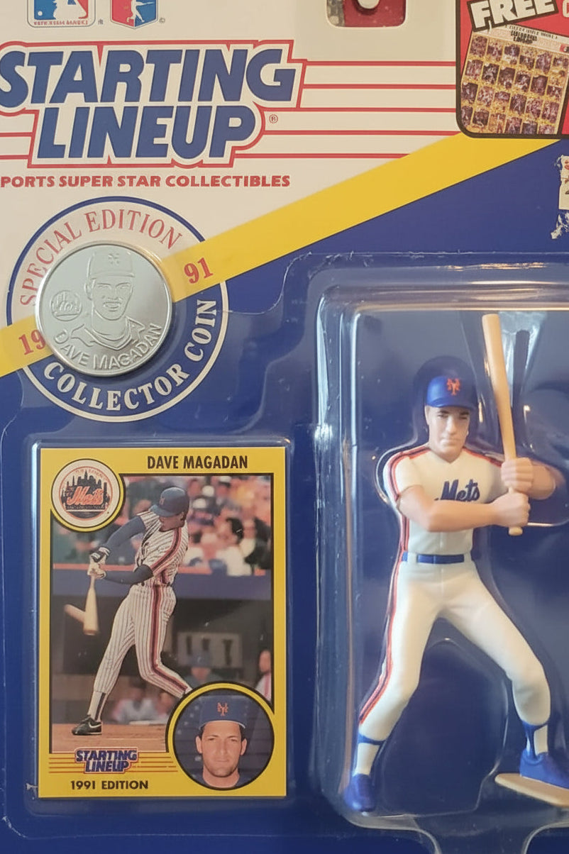 Starting Lineup,1991 Special Edition Coin, Dave Magadan