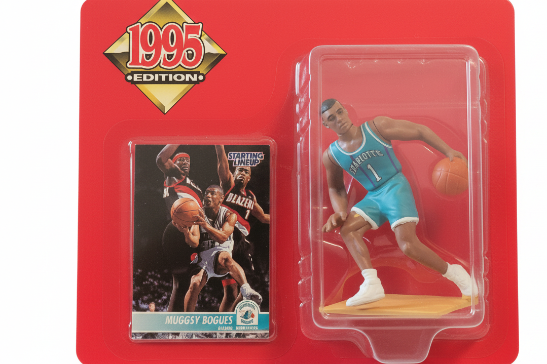 Muggsy Bogues 1995 Starting Lineup Figure - Mint Condition