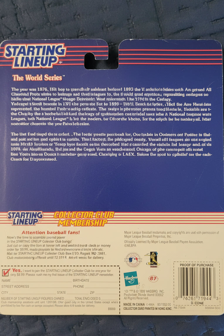 Startling Line Up,1999, David Cone,