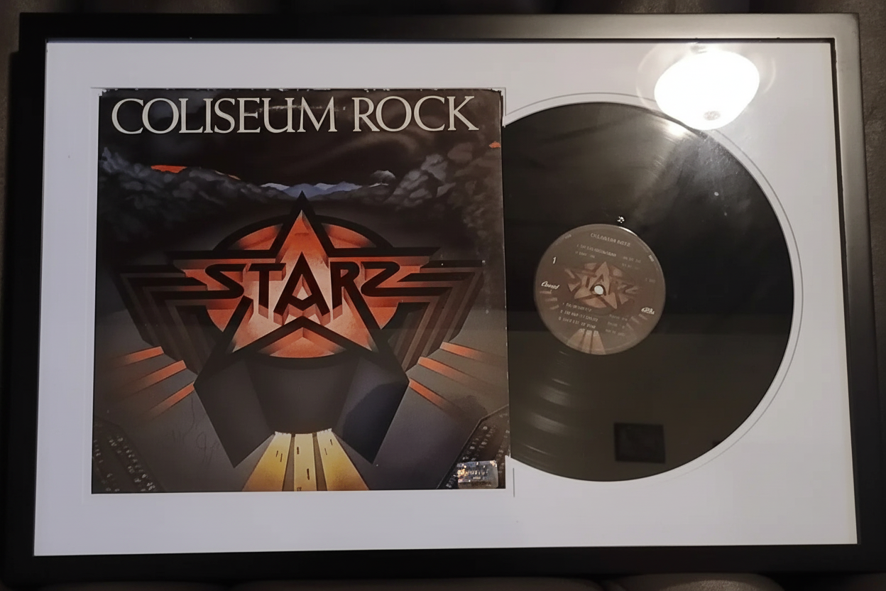 Starz, Signed/Autographed Record With COA