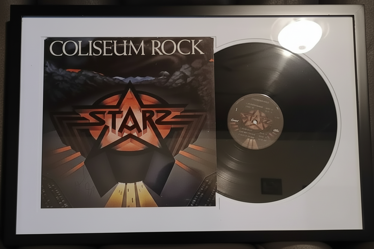 Starz, Signed Autographed Record With COA