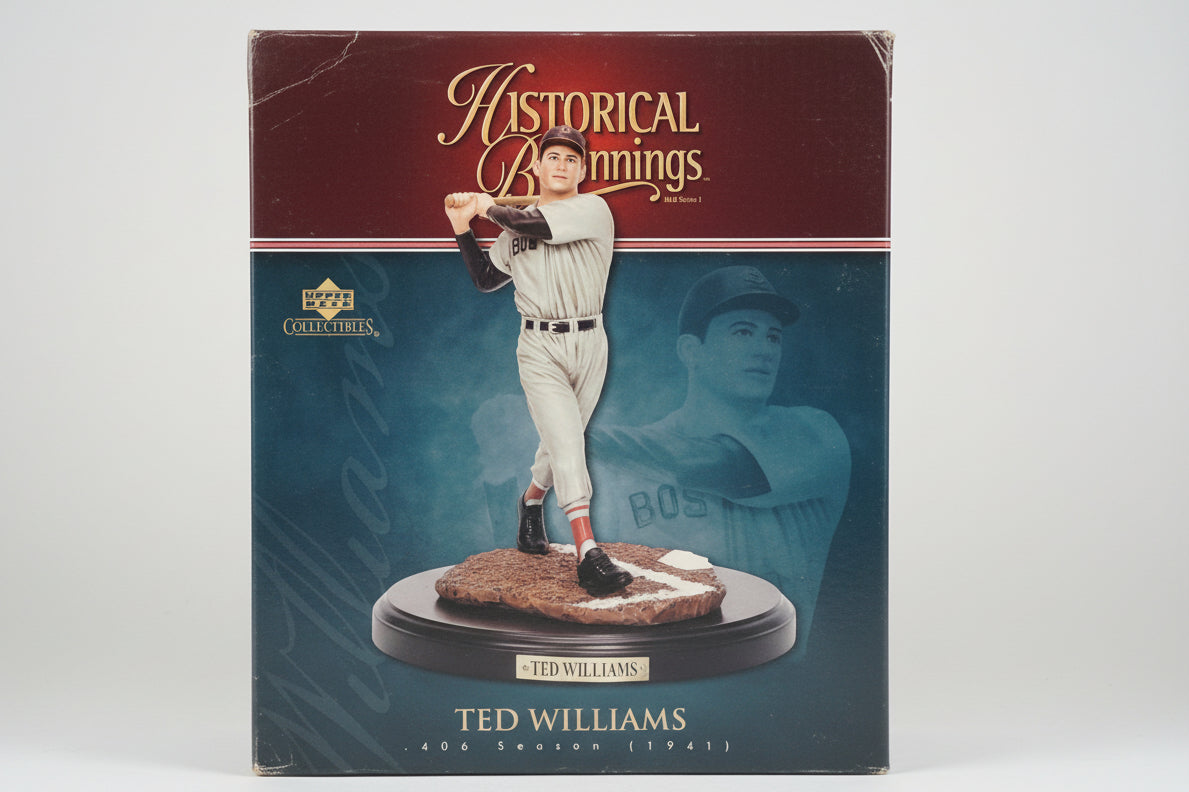 Ted Williams, Historical Beginning, Upper Deck, Collectible Statue