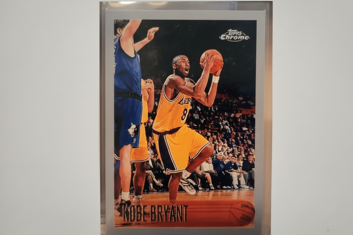 TOPPS CHROME KOBE BRYANT REPRINT ROOKIE CARD,