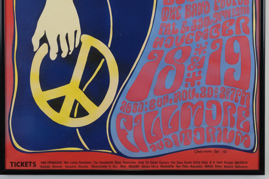 Póster de Grateful Dead en perfecto estado