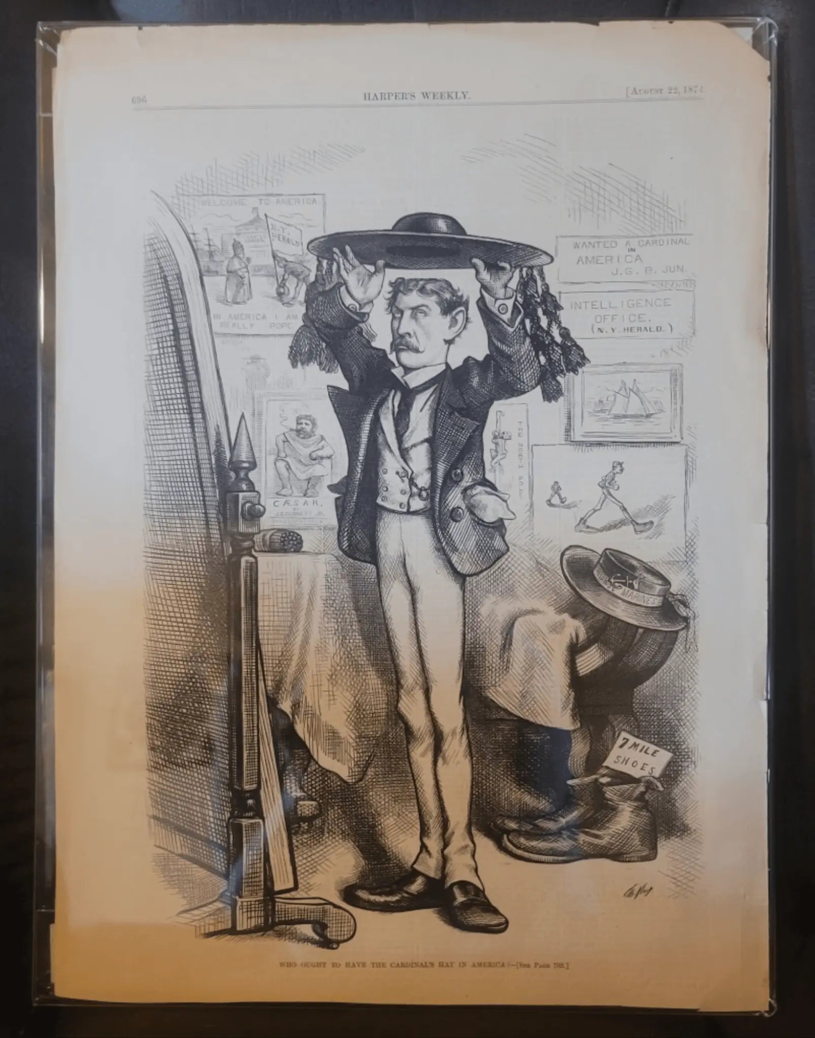 "Who Ought To Have The Cardinal's Hat In America",