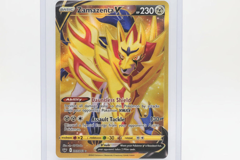 Zamazenta, Rare, Pokemon, in protective case