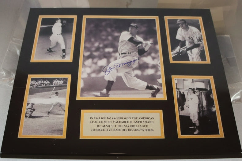 Joe DeMaggio, Collage W/5 Didderent possess,