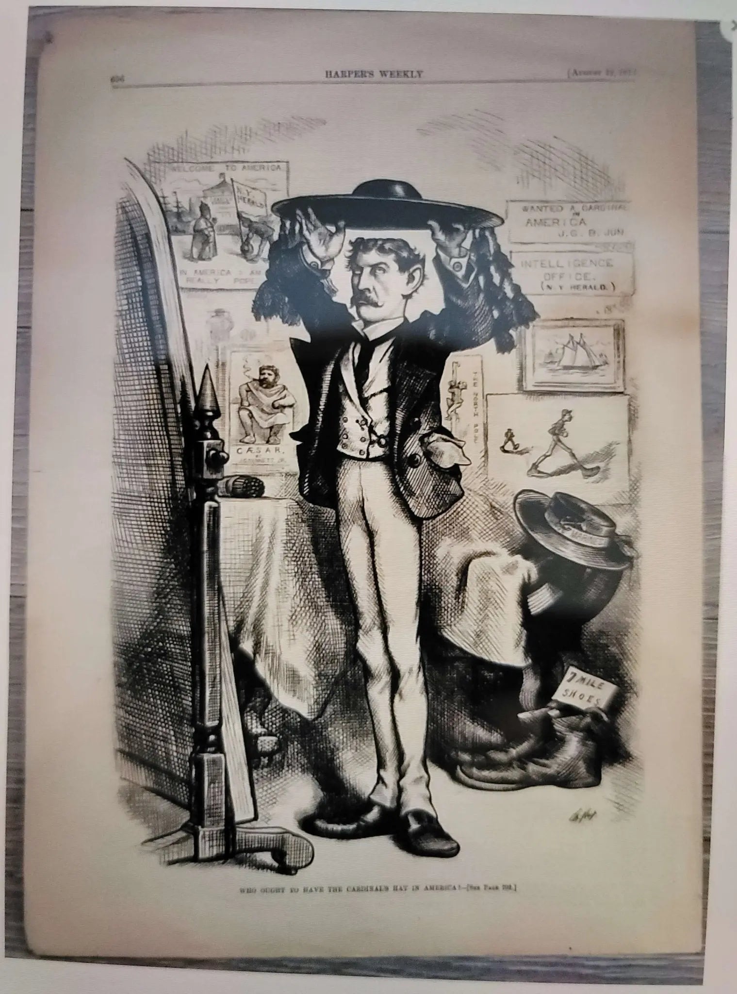 "Who Ought To Have The Cardinal's Hat In America",